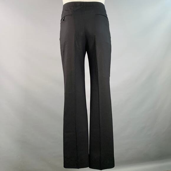 PAUL STUART Size 38 Regular Black Wool Notch Lapel 3 Piece Tuxedo - Picture 6 of 13